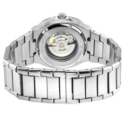 Pre-owned Gv2 By Gevril Men's 18407b Potente Moon Phase Swiss Automatic Sellita Date Watch