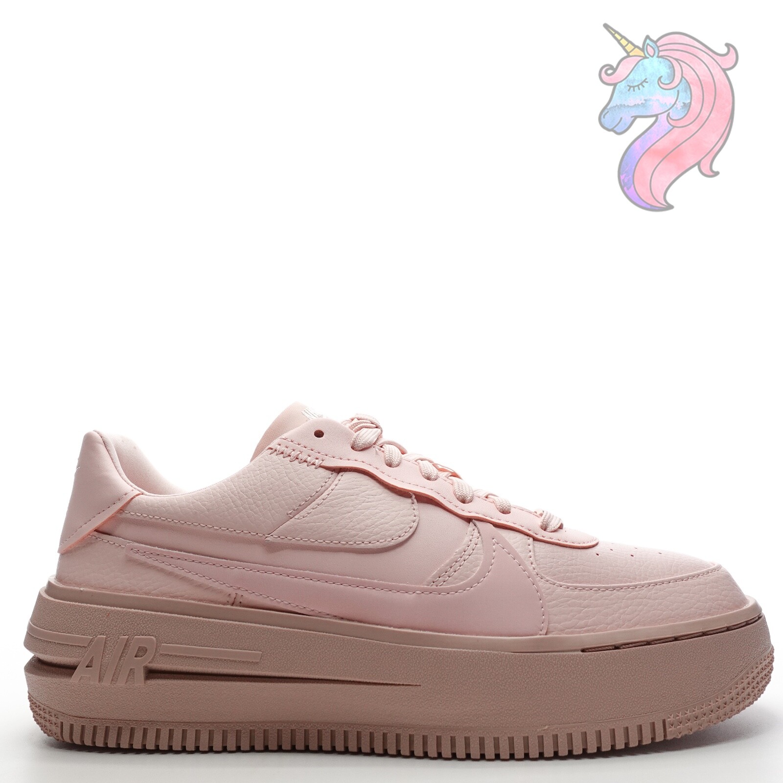 New Womens Nike Air Force 1 Size 9.5 Platform Shoes Pink New Womens Nike Air Force 1 Size 9.5 Platform Shoes Pink