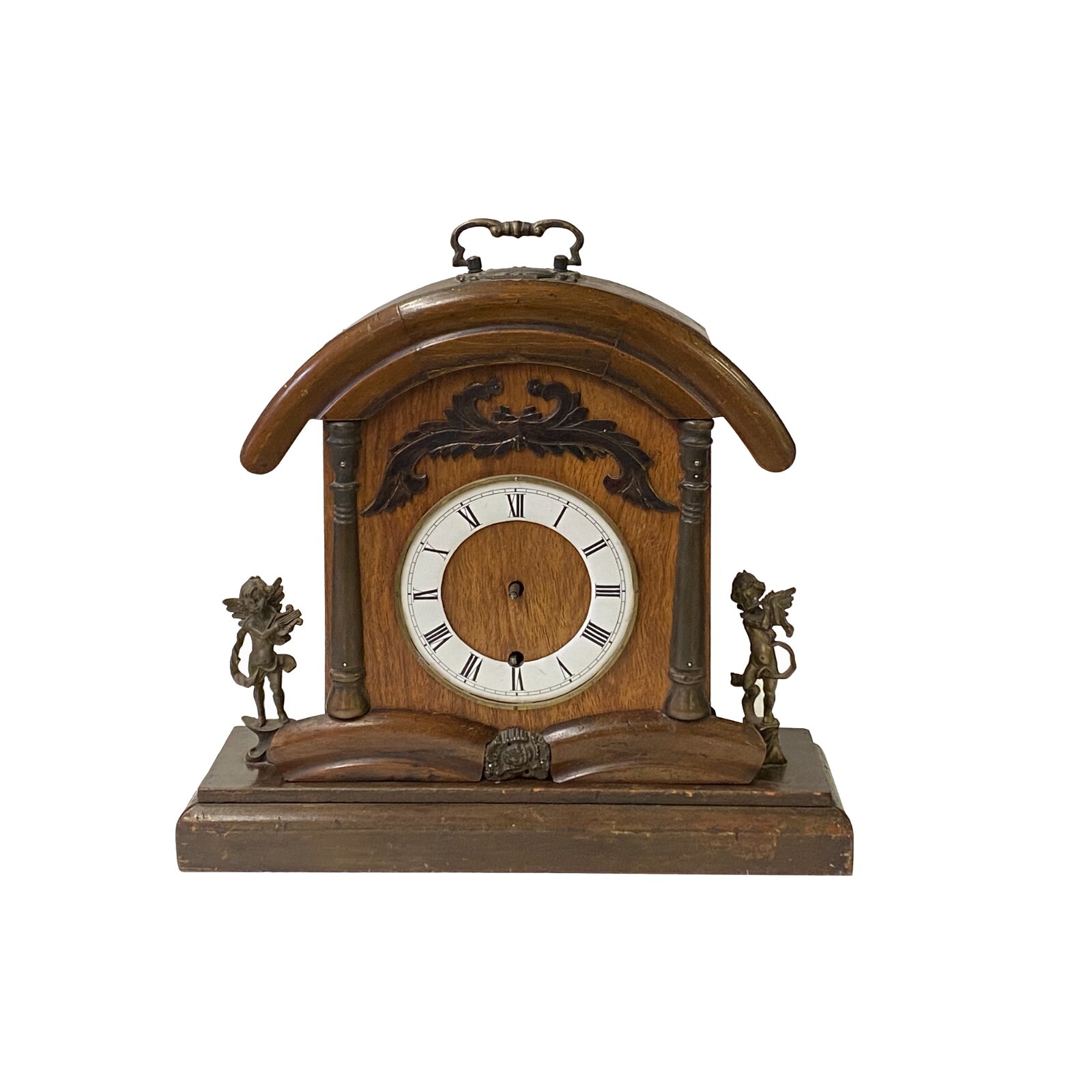 Vintage Shanghai European Style Tourbillon Wheels Clock Display ws3313S Vintage Shanghai European Style Tourbillon Wheels Clock Display ws3313S