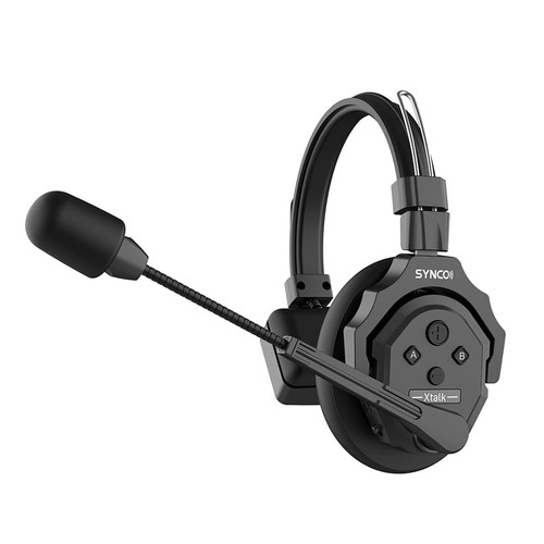 SYNCO Xtalk X2 350m/1148ft Wireless Headset Intercom System 2.4GHz Full Duplex