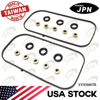 Engine Valve Cover Gasket Set for Honda Pilot 2005-2008 3.5L V6 3471cc