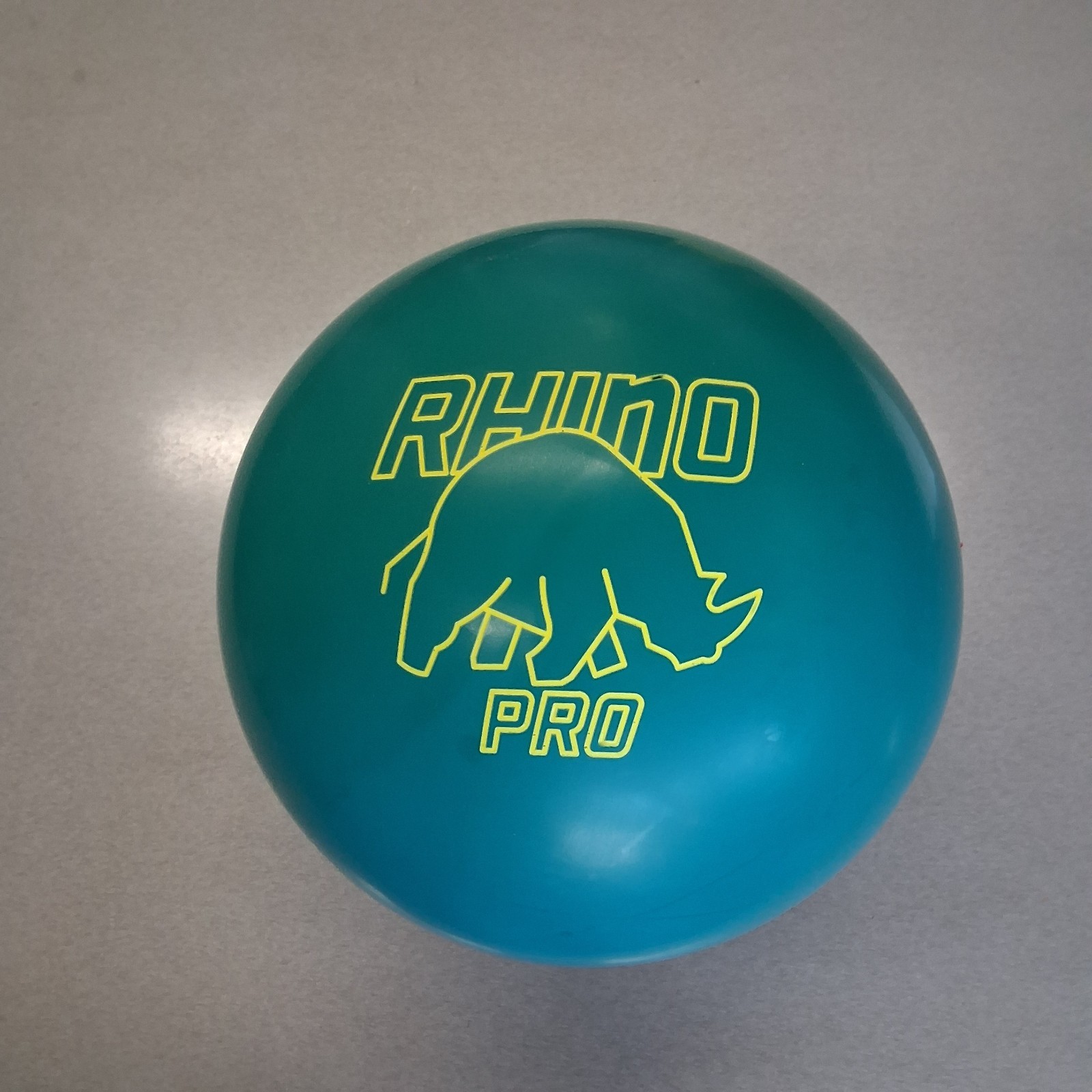 Brunswick TEAL RHINOPRO 15ポンド Brunswick Teal Rhino Pro BOWLING ball 15 lb new in box #033