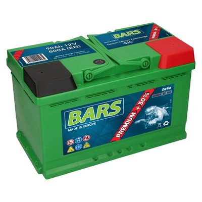 BARS PREMIUM 12V 90 Ah 800A EN AUTOBATTERIE ersetzt 80Ah 85Ah 88Ah 90Ah