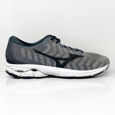 

Mizuno Mens Rider 23 Waveknit 3 411120 9190 Серые кроссовки для бега Размер 12,5, Серый, Rider 23 Waveknit 3