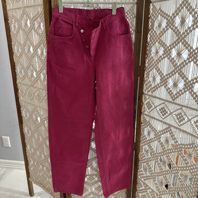 ASOS Jeans Womens 28W Hot Pink Jeans