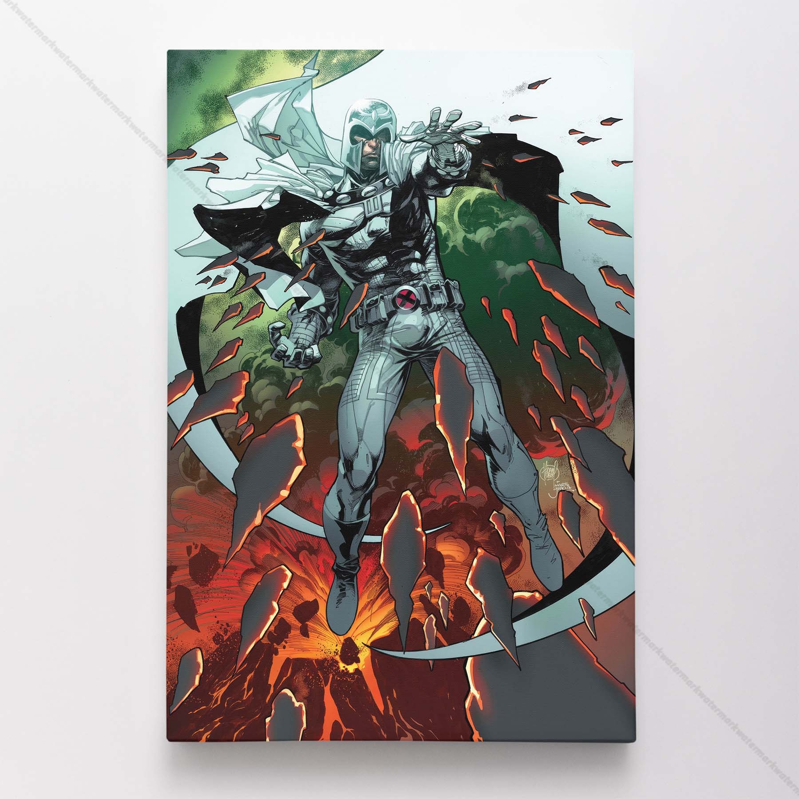 Magneto Poster Canvas X-Men Xmen Marvel Comic Book Cover Art Print #7839