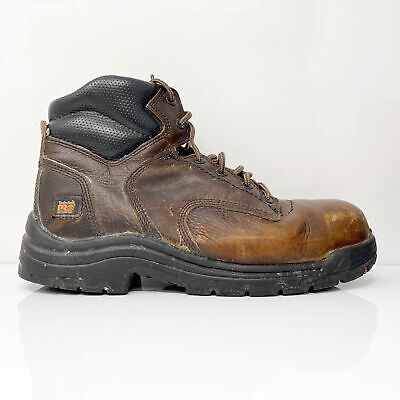 Timberland Pro Mens Titan 6  50508 Коричневые водонепроницаемые рабочие ботинки размер 10,5 м