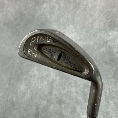 Ping Eye Single Iron # 3  Black Dot, ZZ Lite Steel Shaft, All Original Men s RH