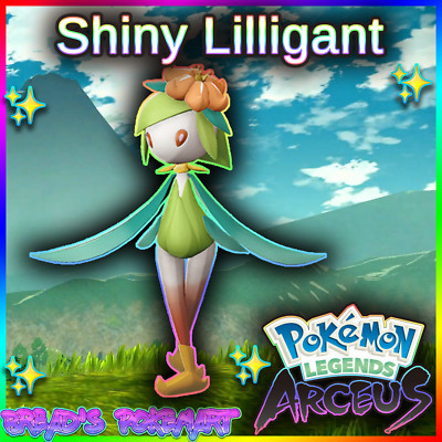  Shiny Lilligant Alpha Max Stats  Pokemon Legends: Arceus  Fast Pokémon Trade 