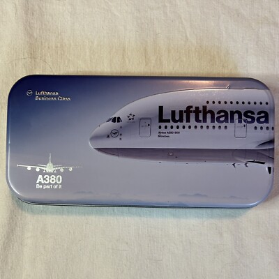 Lufthansa Bussiness Class A380 Amenity Mit Metal Case