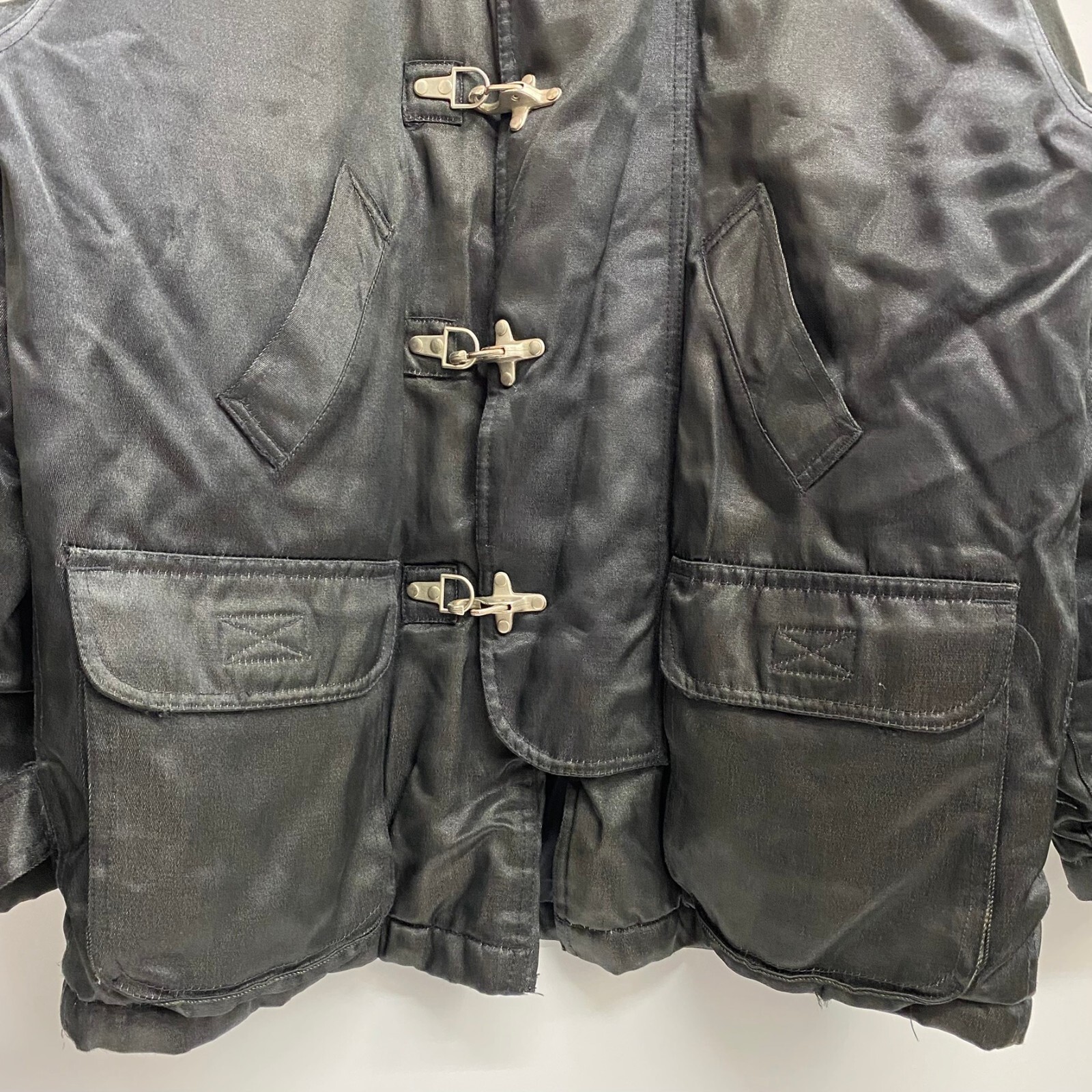 Schott 90's Fireman Jacket 985-31 Nylon Black Size S | eBay