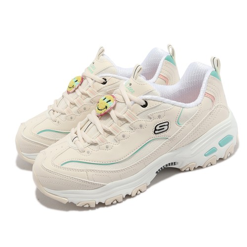 

Женские повседневные туфли Skechers D Lites цвета слоновой кости Multi 896140-NTMT, Цвет слоновой кости, D Lites