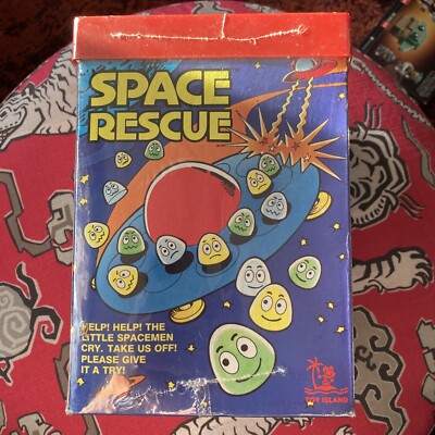 PROTOTYPE! SEALED Space Rescue Toy Game 1988 Toy Island Ultra Rare Vintage Retro