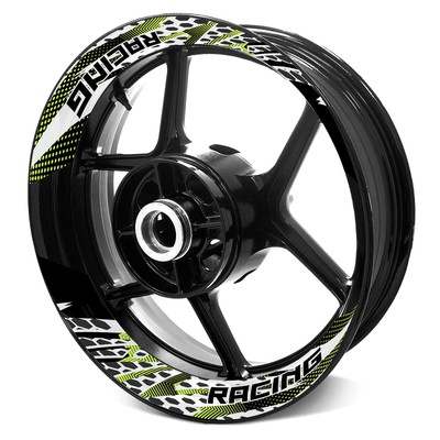 17 inch Vinyl Wheel Rim Stickers S23W For Yamaha FZ09 MT-09 18 19 20 21