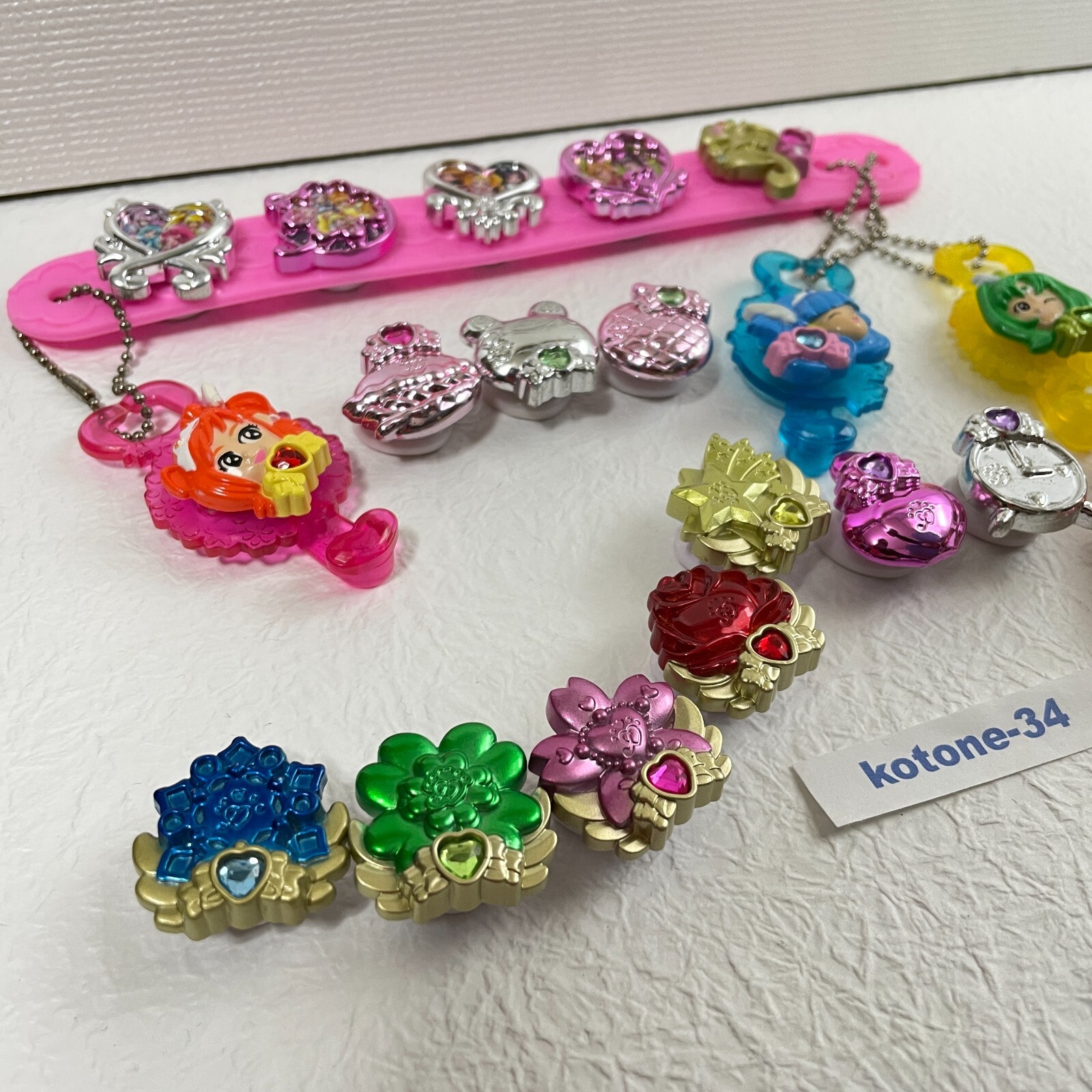 GLITTER&GLAMOURS    27体まとめ売り Bandai Glitter Force Smile Precure Cure Decor set for Smile Pact