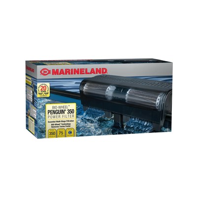 MarineLand Penguin 350 BIO-Wheel Power Filter 50 to 70-Gallon, 350 GPH