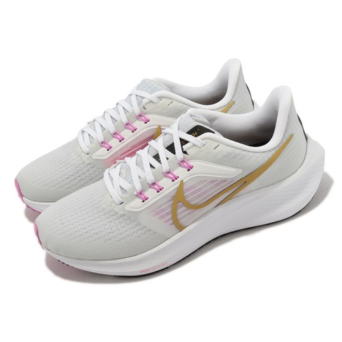 

Женские кроссовки Nike Wmns Air Zoom Pegasus 39 White Gold Pink DH4072-104, Белый, Wmns Air Zoom Pegasus 39