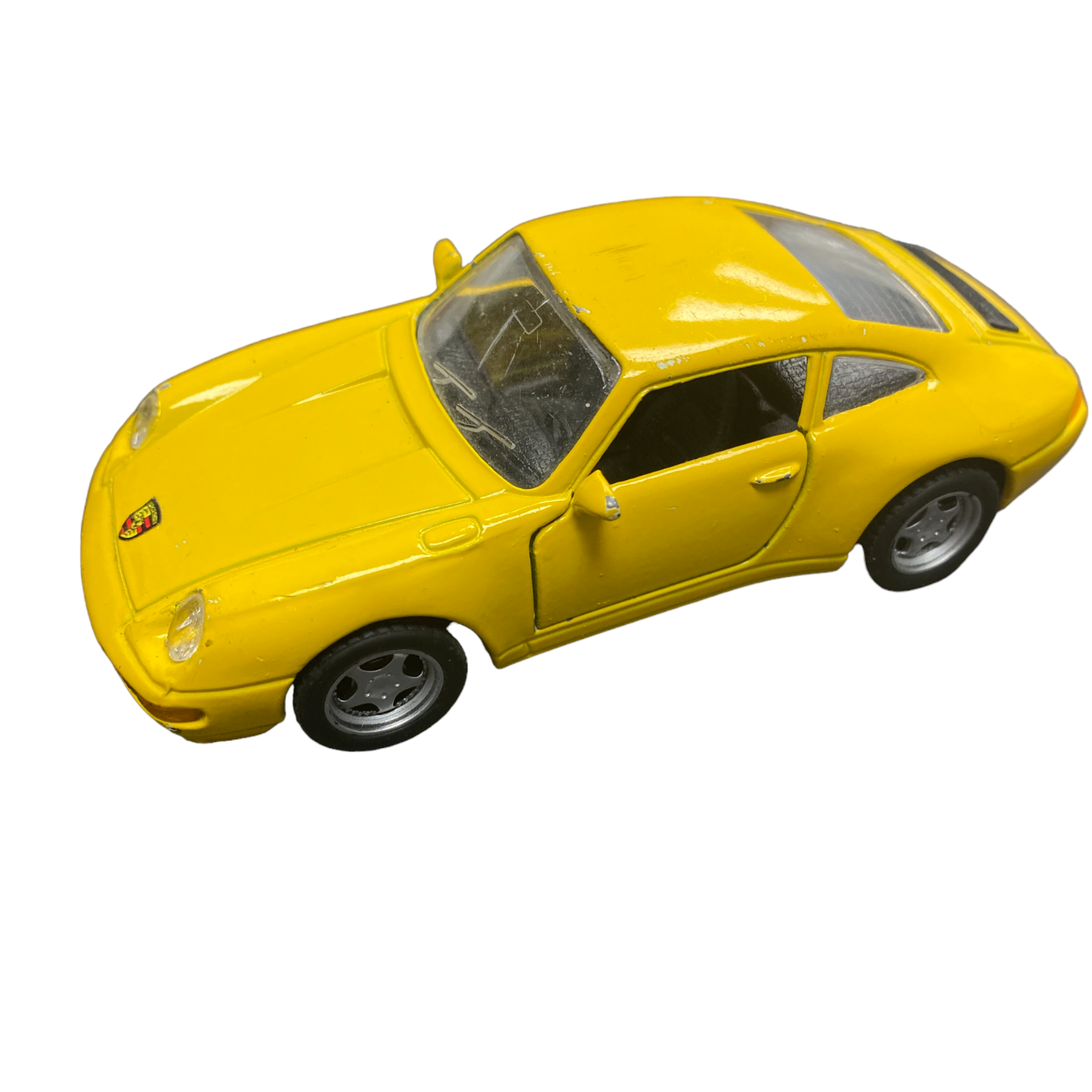 Maisto Porsche 911 Carrera 1:36 Yellow Diecast Car Model Toy