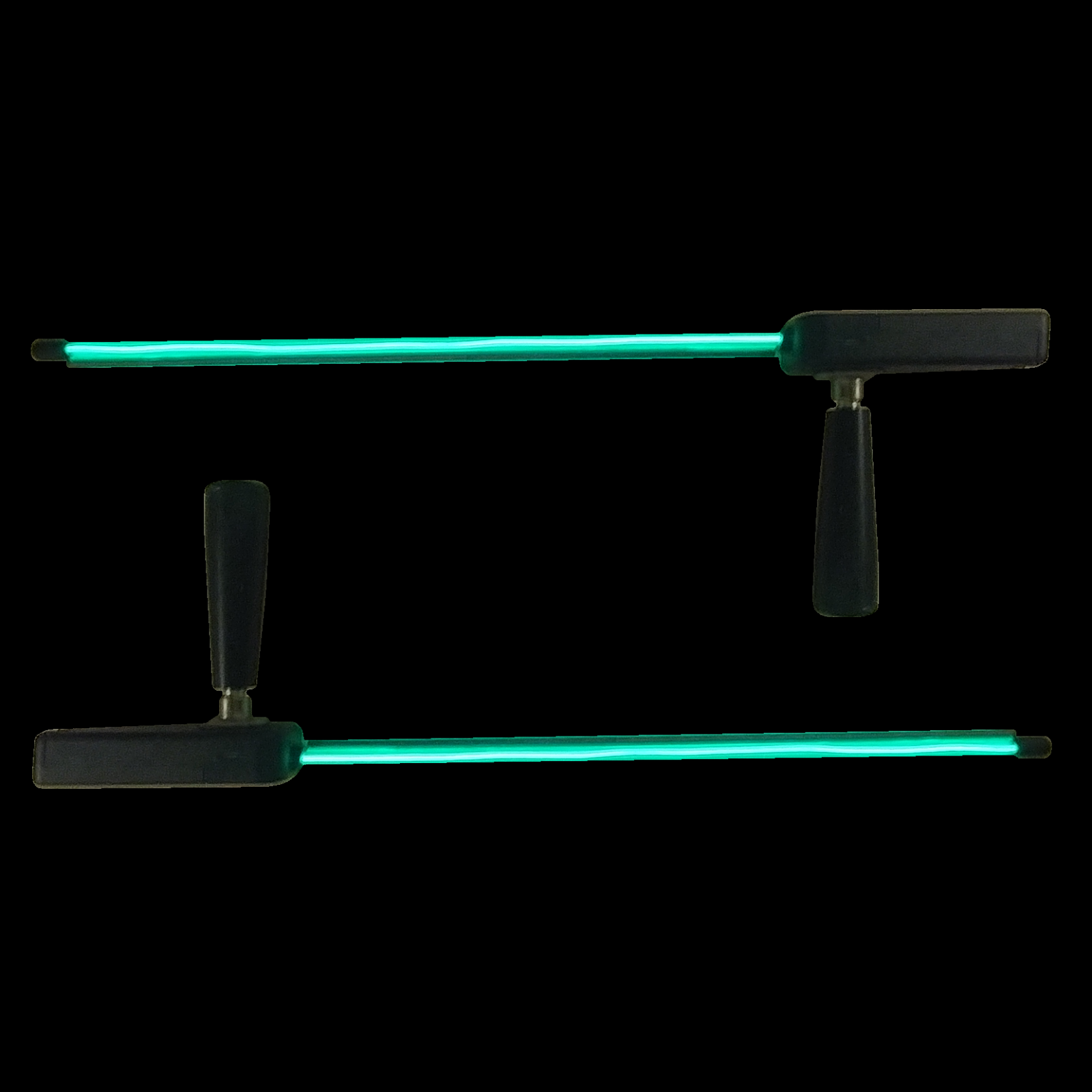 Electric LED Light Up Dowsing Rods Divining Divination Wicca Reiki Psychic Magik