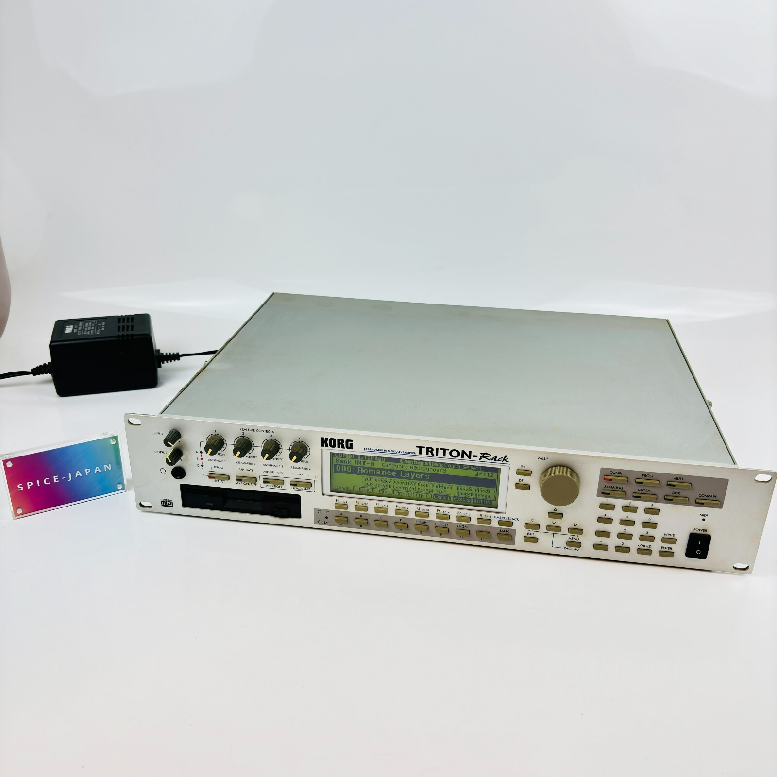 KORG TRITON RACK SYNTHESIZER sound source module KORG TRITON RACK SYNTHESIZER sound source module