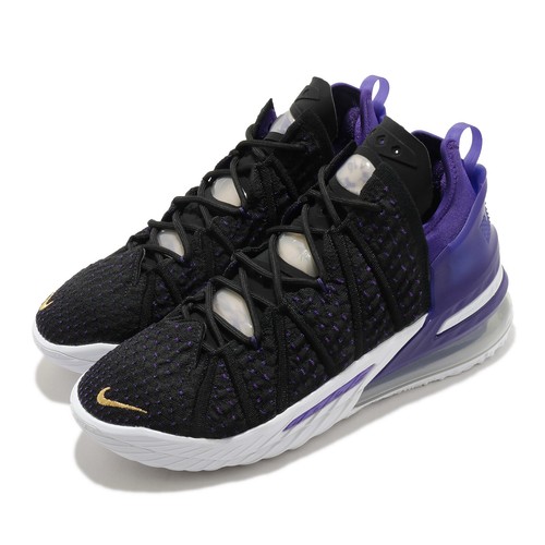 

Мужские баскетбольные кроссовки Nike Lebron XVIII EP 18 James Lakers Home CQ9284-004, Черный, Lebron Xviii Ep