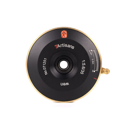 7artisans 35mm F5.6 Full Frame Ultra-Thin Pancake Lens for Nikon Sony Leica M/L
