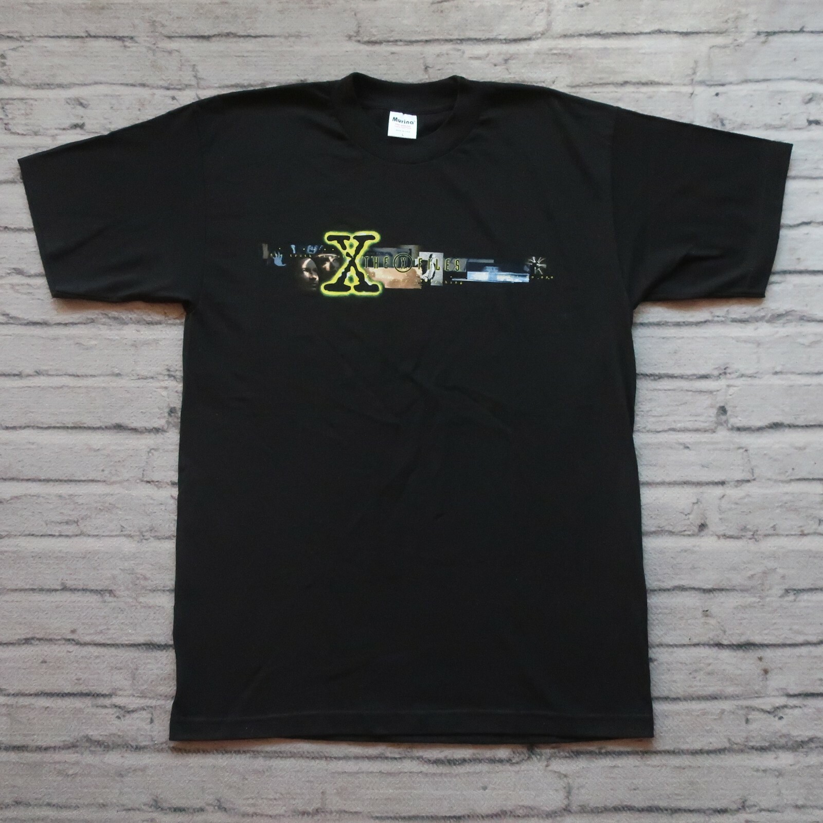 Vintage New 90s Fox X-Files TV Promo Shirt L Made in USA