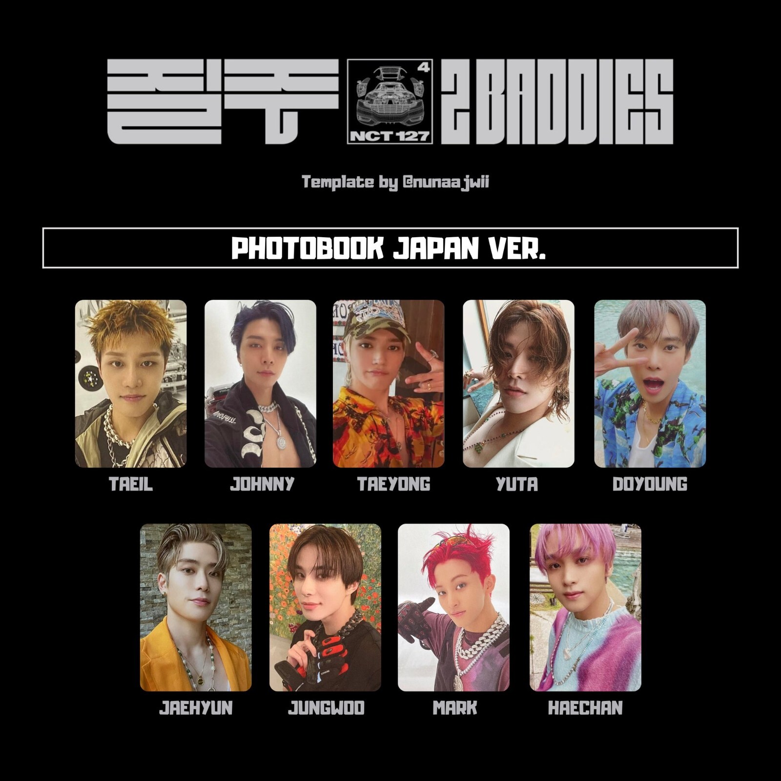 nct127 2buddies トレカ NCT 127 NCT127 4th ALBUM 2 BADDIES OFFICIAL PHOTO CARD | eBay
