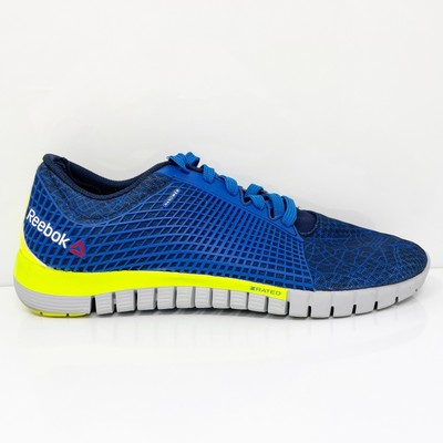 

Мужские кроссовки Reebok Zquick City M40699 синие кроссовки размер 10,5, Синий, Zquick City