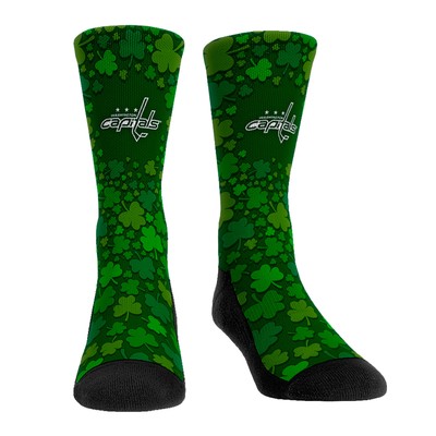 Washington Capitals St. Patty's Day Shamrock Crew Socks