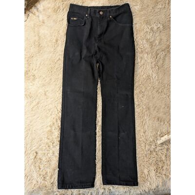 Vintage Lee Black Jeans Made with USA fabric 32x34