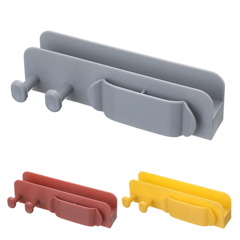Wall Mounted Storage Box Adhesive TV Remote Organizer Univer