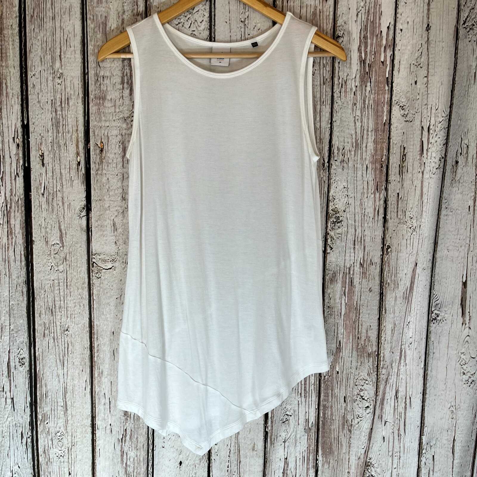 Cabi Asymmetrical Cream Tank Top Shirt Style 5070 Size XS | eBay