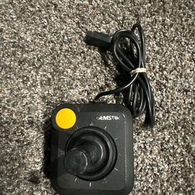 Vintage Gemstik Wired Joystick Controller -Atari 2600 Commodore 64 UnTested