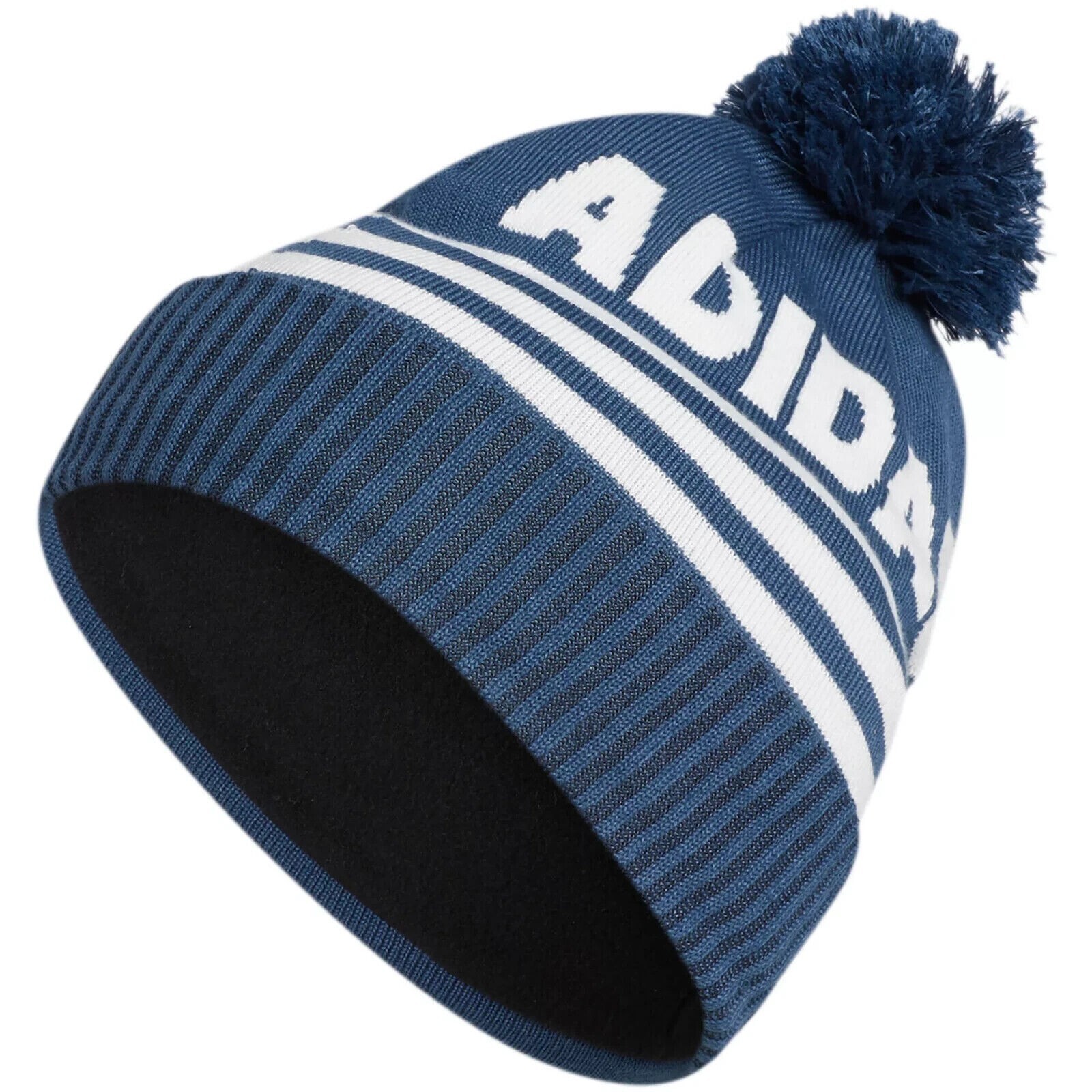 ADIDAS MENS GOLF BEANIE NWT BLUE/GRAY OSFM $30 | eBay