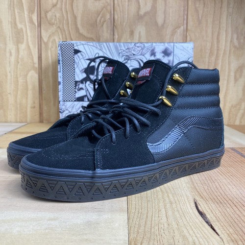 vans black panther shoes