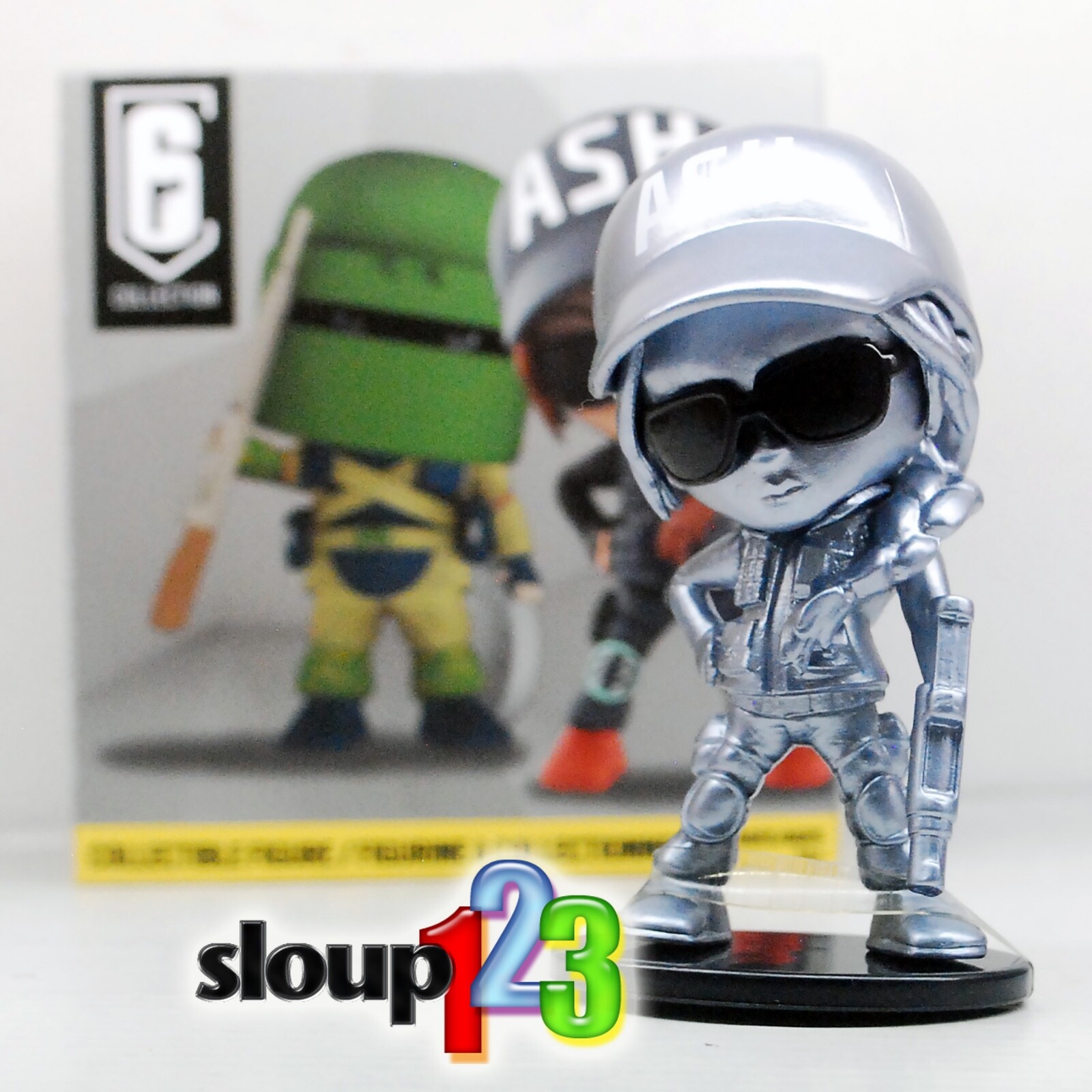 R6S レインボーシックスシージ CHIBIフィギュア RAINBOW 6 SIEGE - ASH - CHIBI COLLECTIBLE FIGURE - TOM