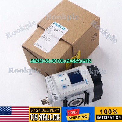 New FESTO 564934 SFAM-62-3000L-M-2SA-M12 Flow Sensor SFAM623000LM2SAM12