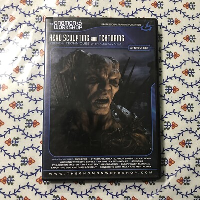 The Gnomon Workshop - Head Sculpting And Texturing 2-Disc DVD Set