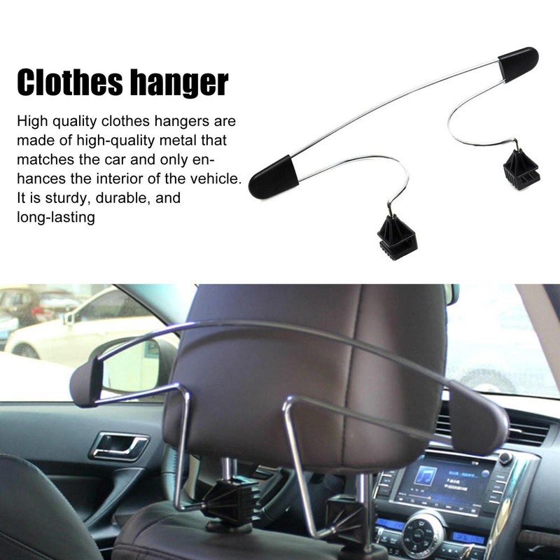 Universal Car Coat Hangers Back Seat Headrest Coat Clothes Hanger Jackets Suits
