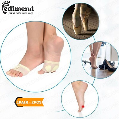 PEDIMEND™ 2PCs Metatarsal Pads Dance Toe Pads Arch Support Ball of Foot Cushion