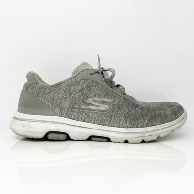 

Skechers Womens Go Walk 5 True 15905 Серые кроссовки для бега, размер 8, Серый, Go Walk 5 True