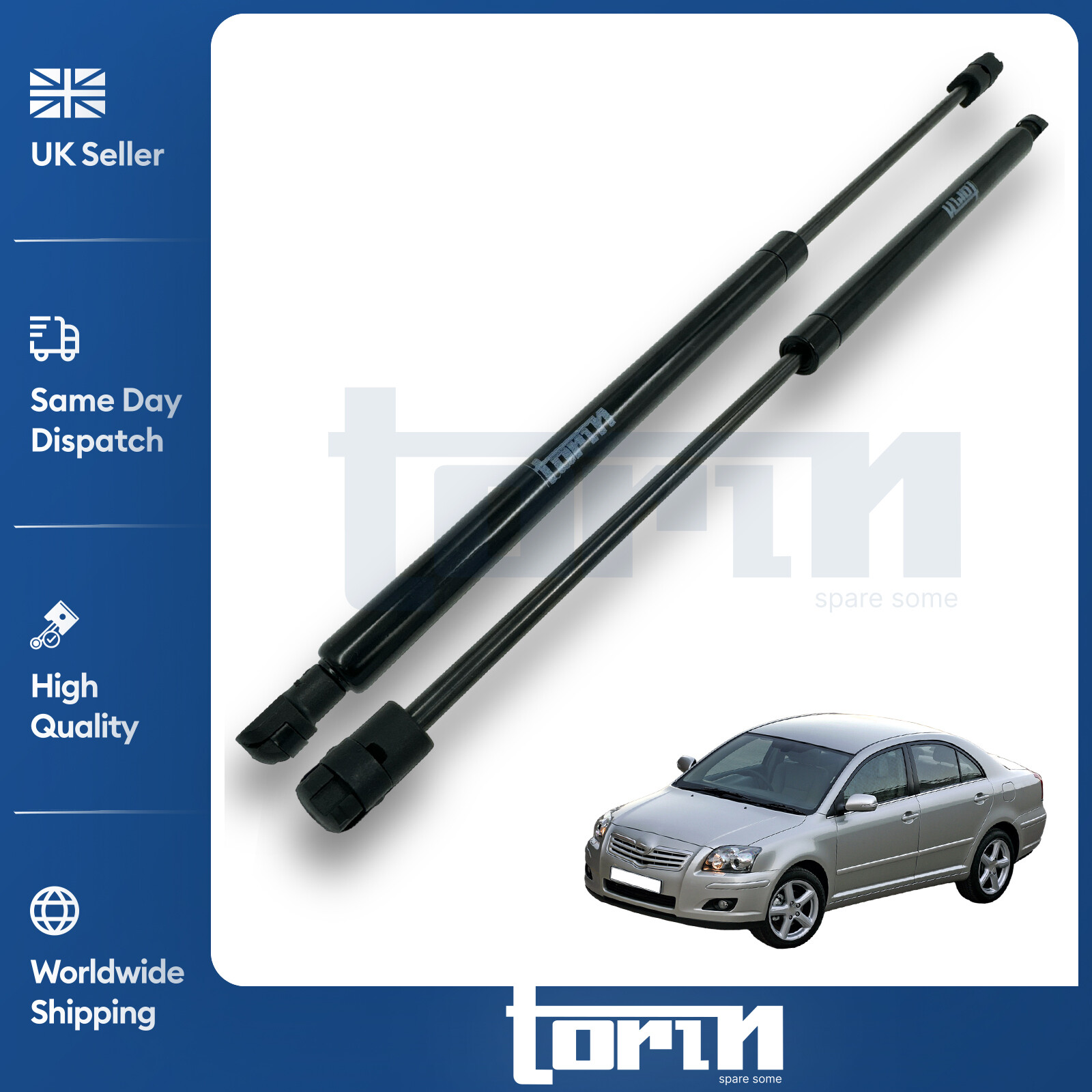 2X Rear Tailgate Gas Struts Fits Toyota Avensis Mk2 Hatchback 2003-08 6895005060