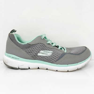 

Женские кроссовки Skechers Flex Appeal 3.0 13069 серые кроссовки размер 8.5, Серый, Flex Appeal 3.0