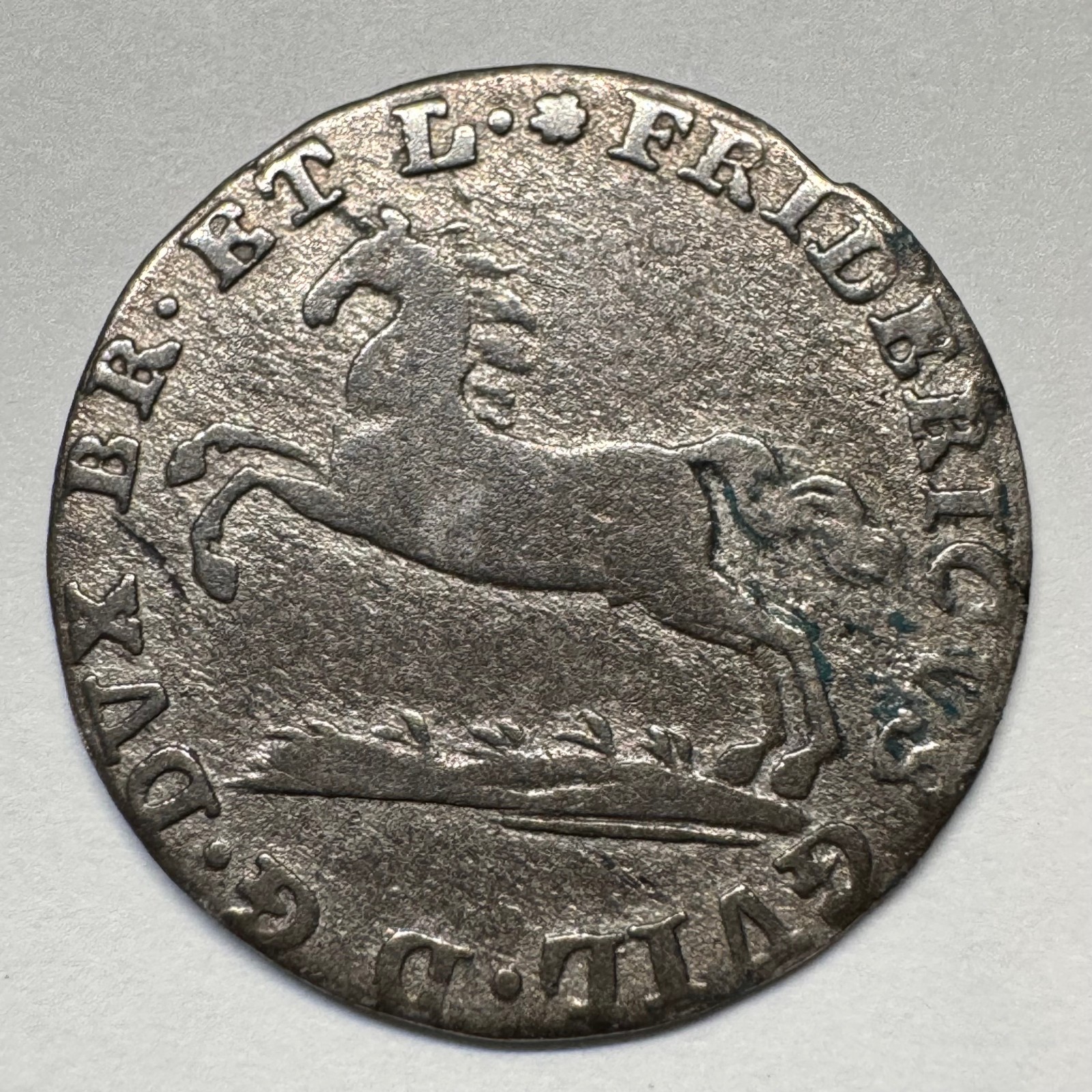 1815 Brunswick-Wolfenbuttel Germany 1/24 Thaler Silver