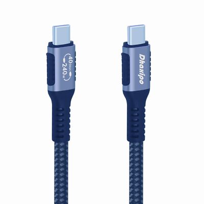 USB 4 for Thunderbolt 4 Cable 6.6ft 40 Gbps Data Transfer with 240W and 4K@14...