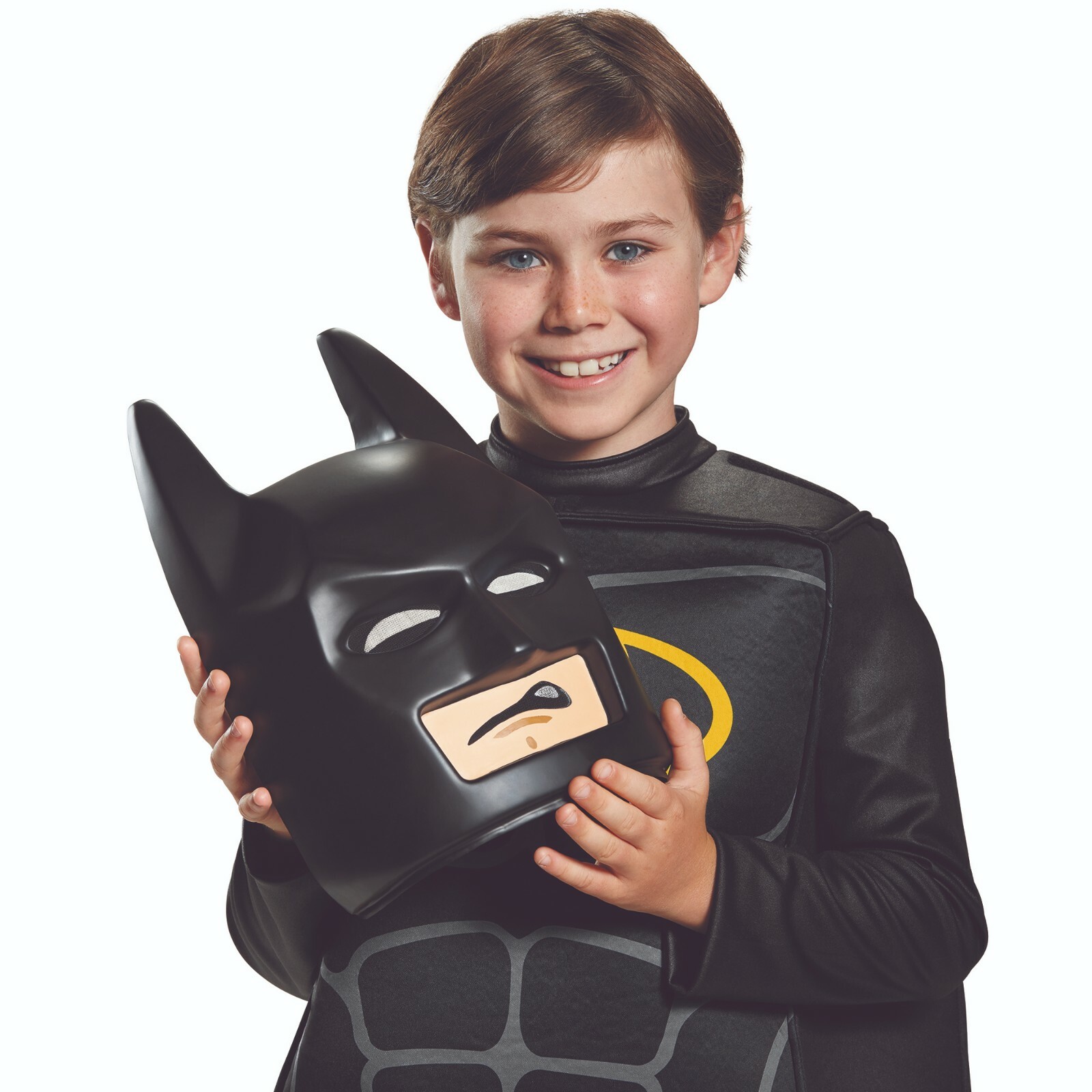 Lego Batman Movie Halloween Costume Boys Medium 8-10 Mask Cape Gloves Pants