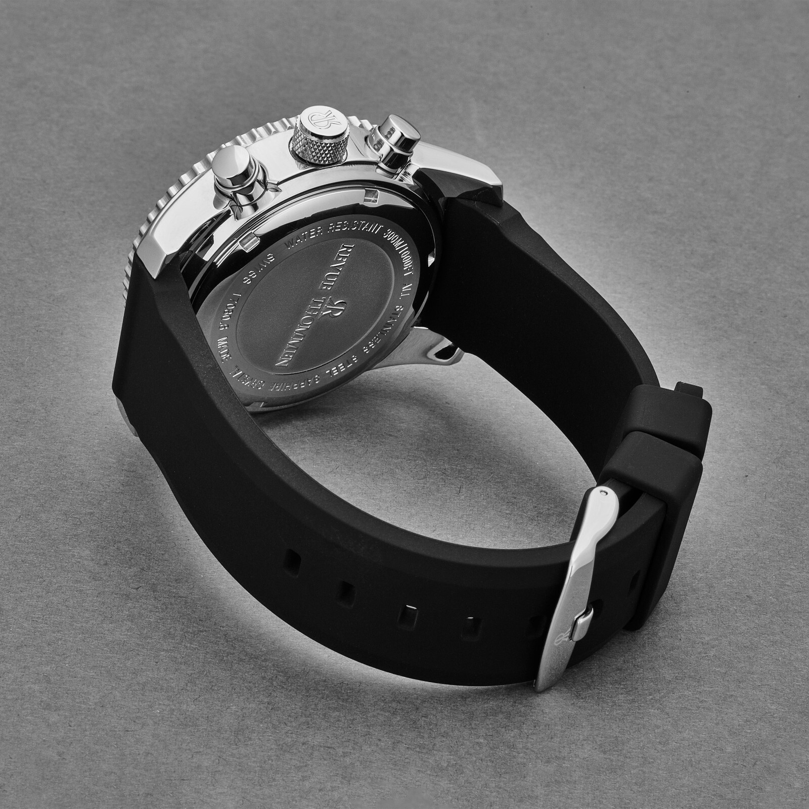 Pre-owned Revue Thommen Men's 17030.6523 Diver Chronograph Automatic Watch