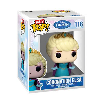 Funko Disney Princess Bitty POP! Coronation Elsa 1/6 Micro
