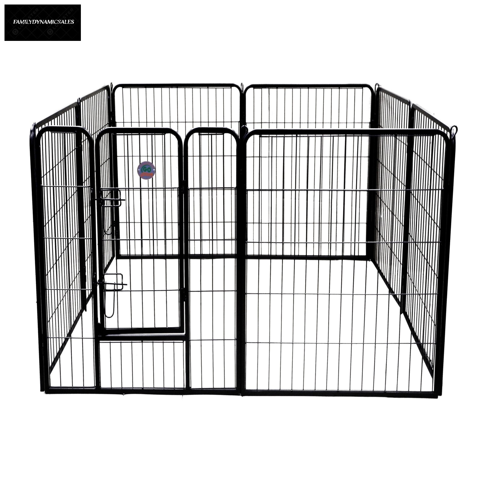Go Pet Club Heavy Duty 8-panel Pet Exercise Pen, New
